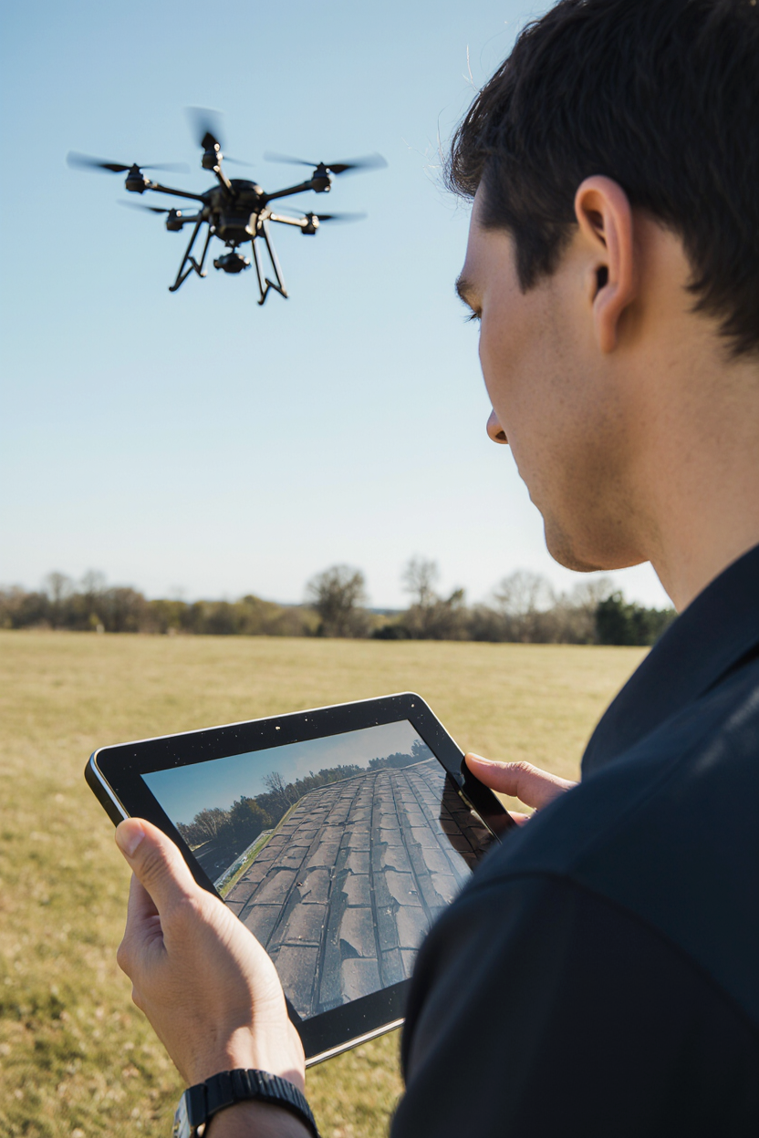 Roof Condition Assessment with Drone Imaging